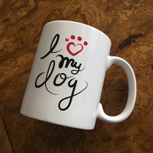 “ I Love My Dog” mug by Bay Island